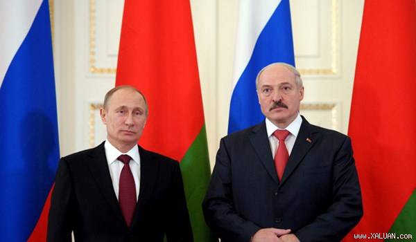 Putin và Tổng thống Belarus